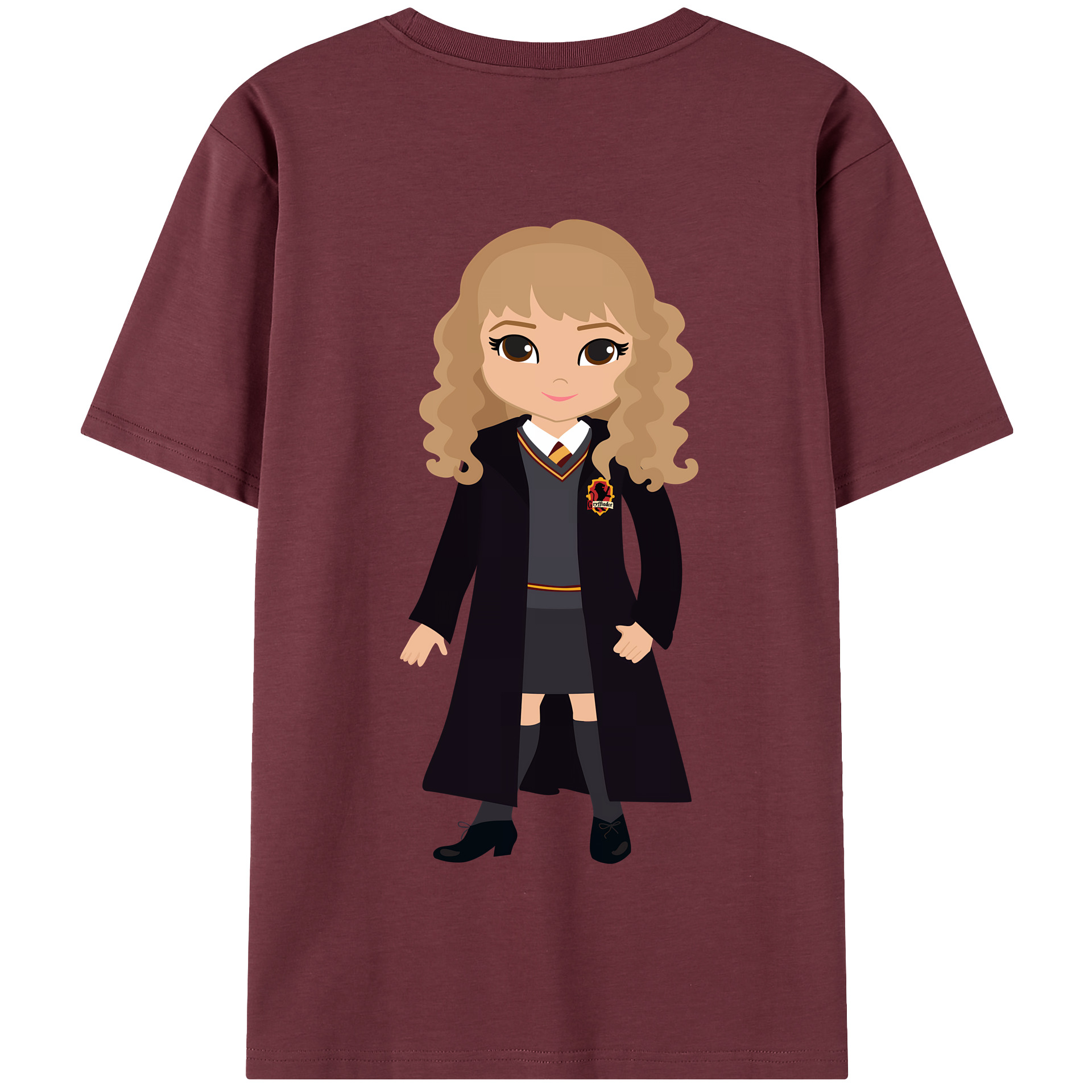 （画像用） Harry Potter ハリー・ポッターシリーズ 綿100％半袖Tシャツ（背面プリント）